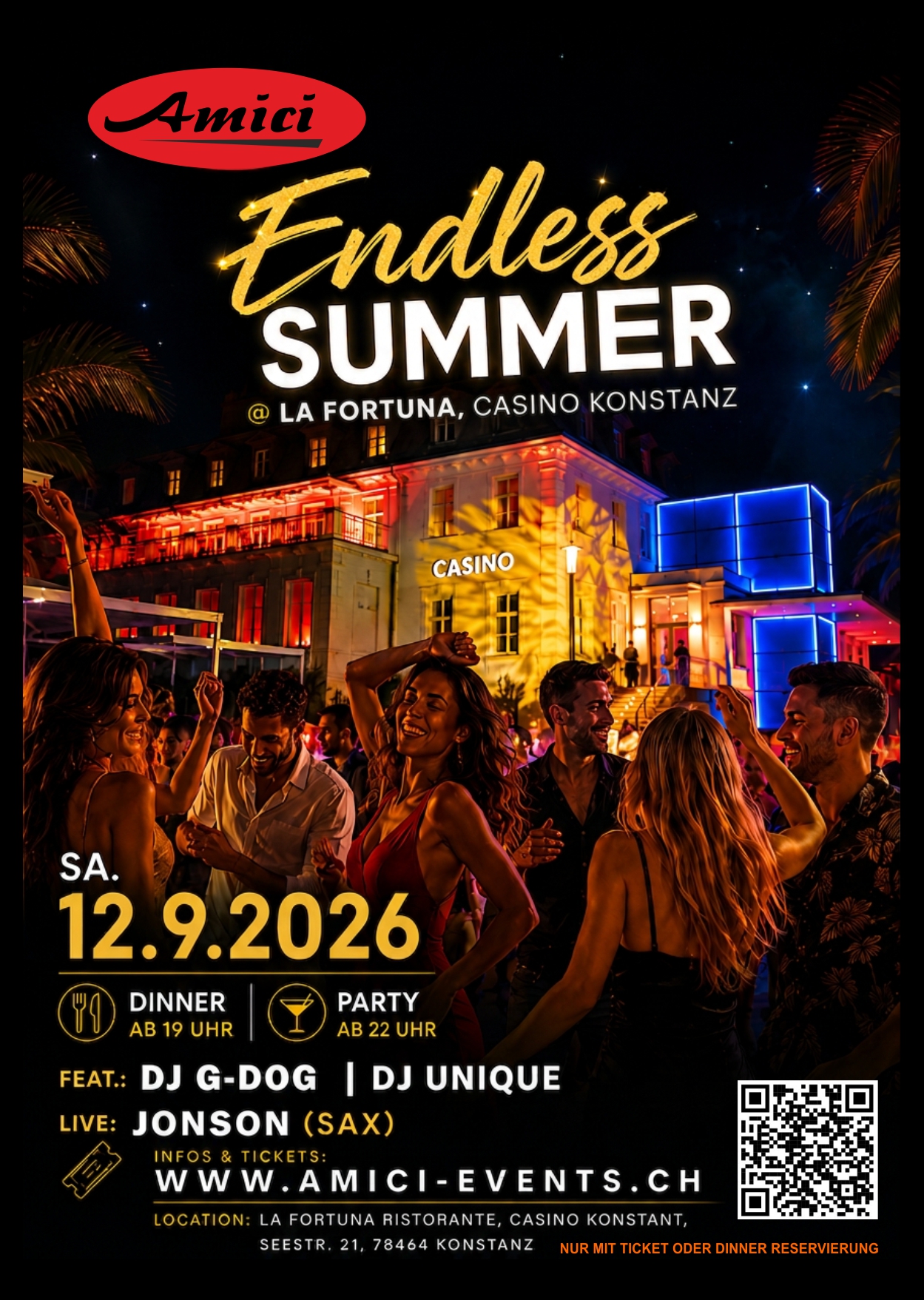AMICI PARTY – ENDLESS SUMMER
